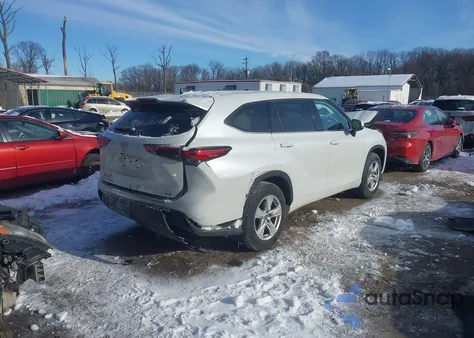 2022 Toyota Highlander Le from USA, damaged, VIN 5TDBZRBH2NS171536